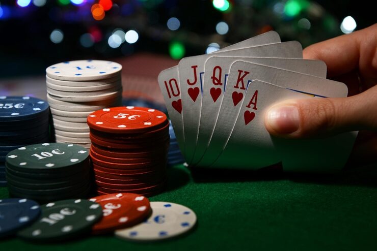 Live dealer interface during active blackjack session Live dealer interface during active blackjack session